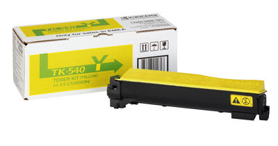 Kyocera TK-540Y (1T02HLAEU0) Sarı Orjinal Toner - FS-C5100DN (T7445) - KYOCERA
