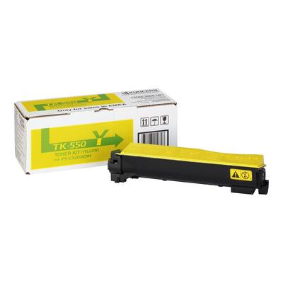 Kyocera TK-550Y (1T02HMAEU0) Yellow Original Toner - FS-C5200DN - KYOCERA