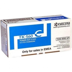 Kyocera TK-560C (1T02HNCEU0) Cyan Original Toner - FS-C5300 / FS-C5350