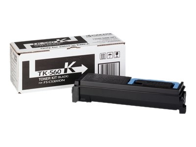 Kyocera TK-560K (1T02HN0EU0) Siyah Orjinal Toner - FS-C5300 / FS-C5350 (T5021)