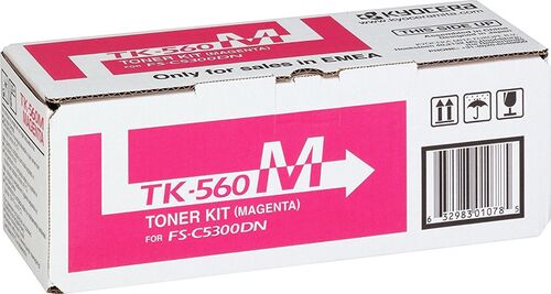 Kyocera TK-560M (1T02HNBEU0) Magenta Original Toner - FS-C5300 / FS-C5350 