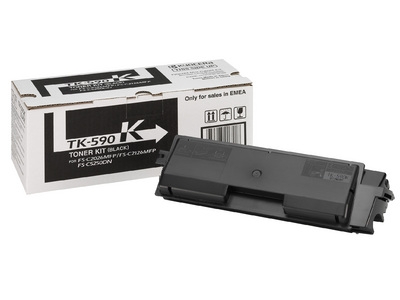 Kyocera TK-590K (1T02KV0NL0) Black Original Toner - FS-C2026 / C2126