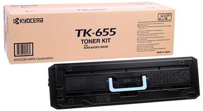 KYOCERA - Kyocera TK-655 (1T02FB0EU0) Black Original Toner - KM-6030 / KM-8030 