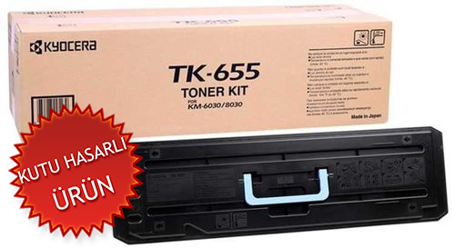 Kyocera TK-655 (1T02FB0EU0) Siyah Orjinal Toner - KM-6030 / KM-8030(C)