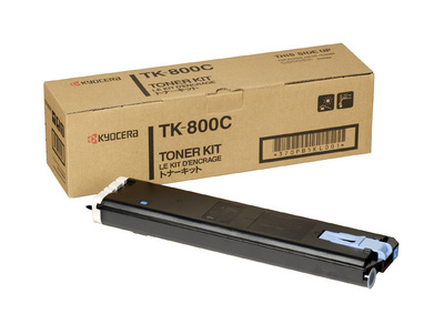 Kyocera TK-800C (370PB5KL) Cyan Original Toner - FS-C8008 - KYOCERA