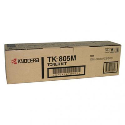 Kyocera TK-805M (370AL410) Magenta Original Toner - KM-C850 / KM-C850D - KYOCERA