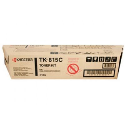 Kyocera TK-815C (370AN510) Mavi Orjinal Toner - KM-C2630 / C2630D (T3422)