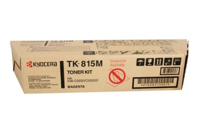 Kyocera TK-815M (370AN410) Kırmızı Orjinal Toner - KM-C2630 / C2630D (T3421)