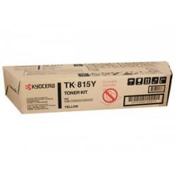 Kyocera TK-815Y (370AN310) Yellow Original Toner - KM-C2630 / C2630D - KYOCERA
