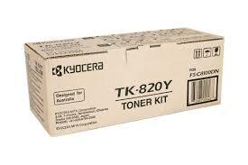 Kyocera TK-820Y (1T02HPAEU0) Sarı Orjinal Toner - FS-C8100 (T12341) - KYOCERA