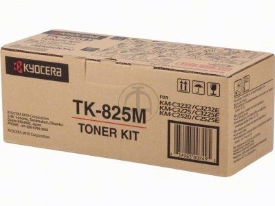 Kyocera TK-825M (1T02FZBEU0) Magenta Original Toner - KM-C2520 / KM-C2525