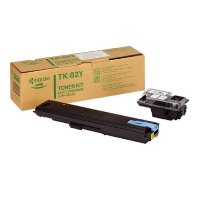 Kyocera TK-82Y (370093KL) Sarı Orjinal Toner - FS-8000C (T16552) - KYOCERA