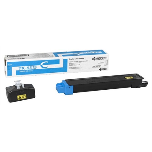 Kyocera TK-8315C (1T02MVCNL0) Cyan Original Toner - TasKalfa 2550Ci - 1