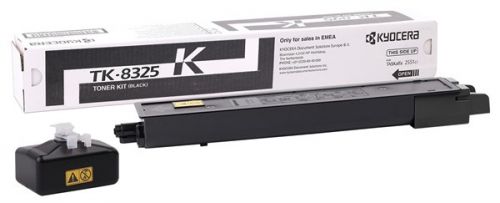 Kyocera TK-8325K (1T02NP0NL0) Black Original Toner - TasKalfa 2551ci - 1