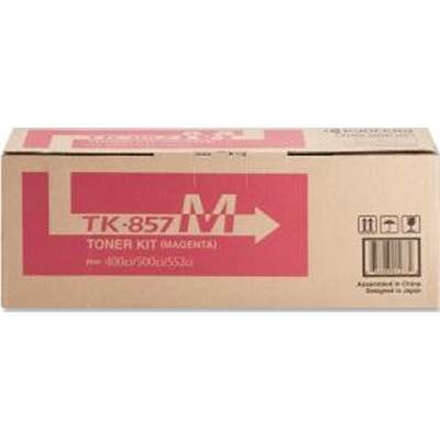 Kyocera TK-857M (1T02H7BUS0) Magenta Original Toner - TasKalfa 400Ci / 500Ci - KYOCERA