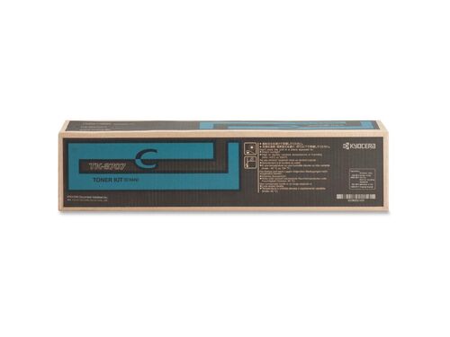 Kyocera TK-8707C (1T02K9CUS0) Cyan Original Toner - TasKalfa 7550ci / 7551ci - 1