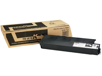 Kyocera TK-875K (1T05JN0NL0) Black Original Toner - TasKalfa 550C / 650C