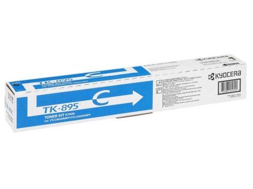 Kyocera TK-895C (1T02K0CNL0) Cyan Original Toner - FS-C8020MFP - 2