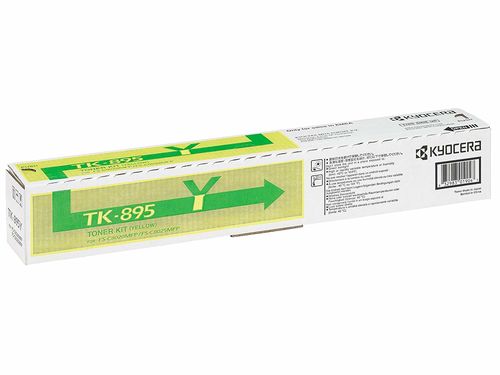 Kyocera TK-895Y (1T02K0ANL0) Sarı Orjinal Toner - FS-C8020MFP (T3433)