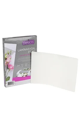Lamiess A-4 216 X 303MM 125 Mıc.Polyester Laminasyon Filmi 100Lü - Lamiess