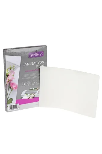 Lamiess A-4 216 X 303MM 125 Mıc.Polyester Laminasyon Filmi 100Lü - 1