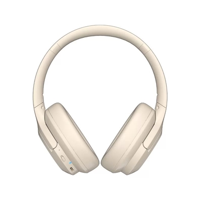 Lecoo ES208 Bluetooth 5.3 Kablosuz Mikrofonlu Kulak Üstü Kulaklık Krem - 6