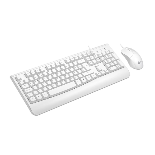 Lenovo Lecoo CM105 USB Kablolu Beyaz Türkçe Q Klavye & Mouse Set