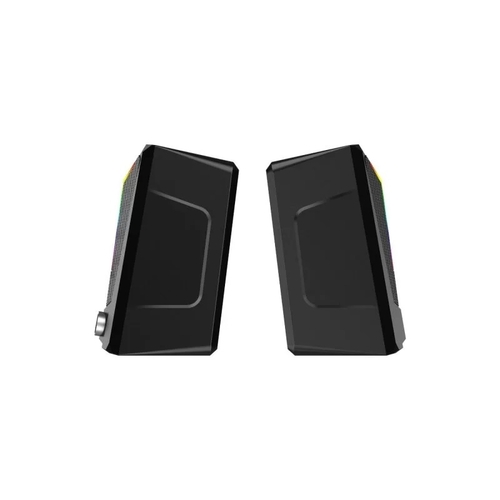 Lenovo Lecoo DS104 RGB Aydınlatmalı USB + 3.5mm Jack 6W Kablolu Kompakt Masaüstü Siyah Hoparlör