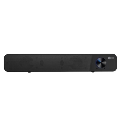 Lenovo Lecoo DS111 Bluetooth + Kablolu Stereo 6W Soundbar Taşınabilir Siyah Hoparlör - Thumbnail