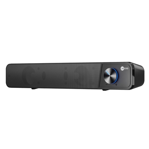 Lenovo Lecoo DS111 Bluetooth + Kablolu Stereo 6W Soundbar Taşınabilir Siyah Hoparlör