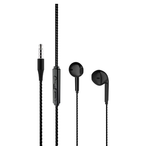 Lenovo Lecoo EH104B 3.5mm Jacklı Siyah Kulak İçi Mikrofonlu Kulaklık