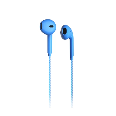 Lenovo Lecoo EH104BL 3.5mm Jacklı Mavi Kulak İçi Mikrofonlu Kulaklık - Thumbnail