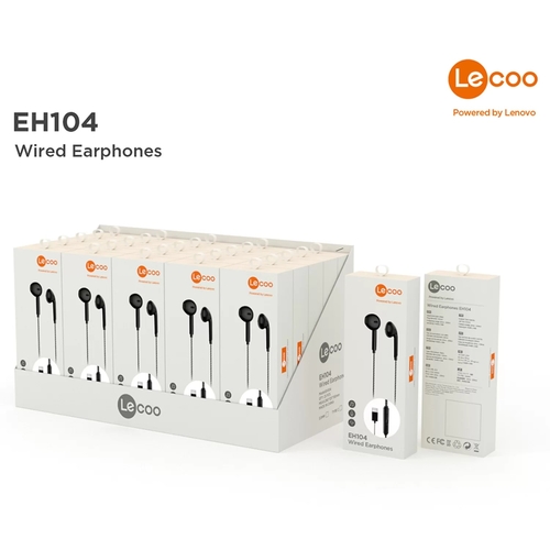 Lenovo Lecoo EH104C Type-C Siyah Kulak İçi Mikrofonlu Kulaklık