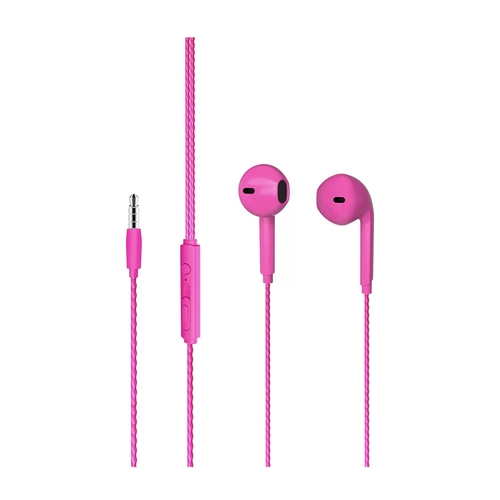 Lenovo Lecoo EH104PR 3.5mm Jack Pink In-Ear Headphone with Microphone