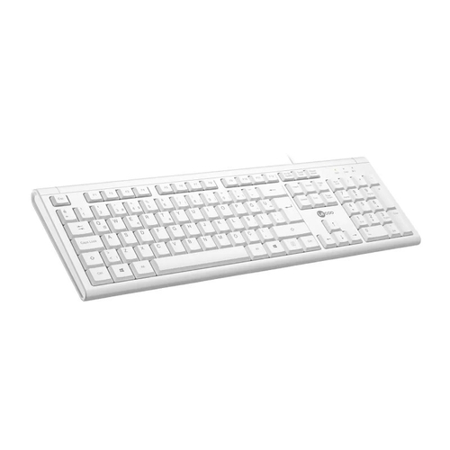 Lenovo Lecoo KB101 USB Wired White Turkish Q Keyboard