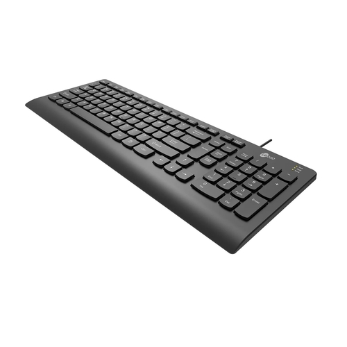Lenovo Lecoo KB103 USB Wired Black Turkish Q Keyboard