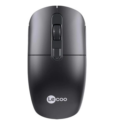 Lenovo - Lenovo Lecoo M2001 Siyah Kablosuz Optik Mouse