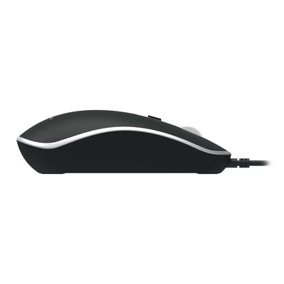 Lenovo Lecoo MS104 USB Kablolu 1600DPI 4 Tuşlu Optik Mouse Siyah - Thumbnail
