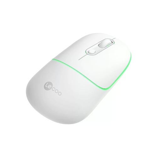 Lenovo Lecoo WS210 Wireless 1600DPI 6 Button White Optical Mouse