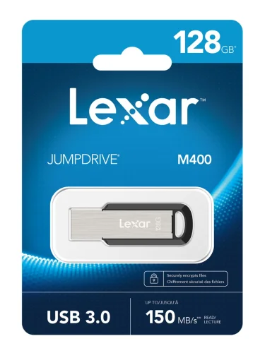 Lexar LJDM400128G-BNBNG JumpDrive M400 USB 3.0 150Mb/s USB 128GB Flash Bellek - 1