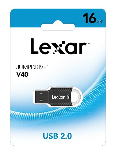 Lexar LJDV40-16GAB 16GB USB 2.0 Flash Bellek - 1