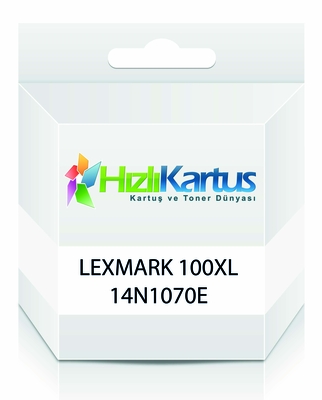 LEXMARK - Lexmark 14N1070E (100XL) Kırmızı Muadil Kartuş Yüksek Kapasite 2li Paket - S305 (T17601)