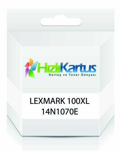 Lexmark 14N1070E (100XL) Kırmızı Muadil Kartuş Yüksek Kapasite 2li Paket - S305 (T17601)