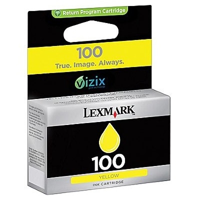 LEXMARK - Lexmark 100Y (14N0902E) Yellow Original Cartridge - S810 / S815