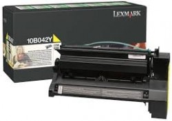 Lexmark 10B042Y Sarı Orjinal Toner Yüksek Kapasite - C750 / X750 (T3492) - LEXMARK