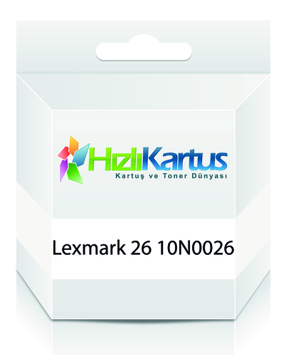 Lexmark 10N0026 (26) Color Compatible Cartridge - X1270