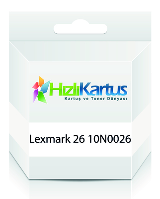 Lexmark 10N0026 (26) Color Compatible Cartridge - X1270 - LEXMARK