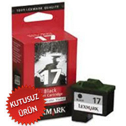 LEXMARK - Lexmark 10N0217 (17) Black Original Cartridge - X1270 (Without Box)