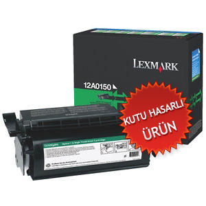 LEXMARK - Lexmark 12A0150 Black Original Return Toner - S-1200 / S-1650 (Damaged Box)