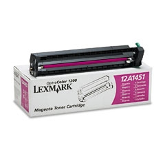 Lexmark 12A1451 Magenta Color Lazer Toner - 1200 / 1200M - LEXMARK